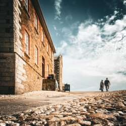 A Cobbled Climb by Matthew Bickham