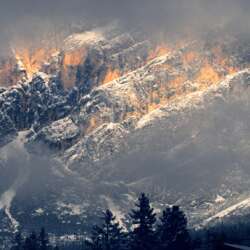 Dolomite Golden Hour by Alan Blake